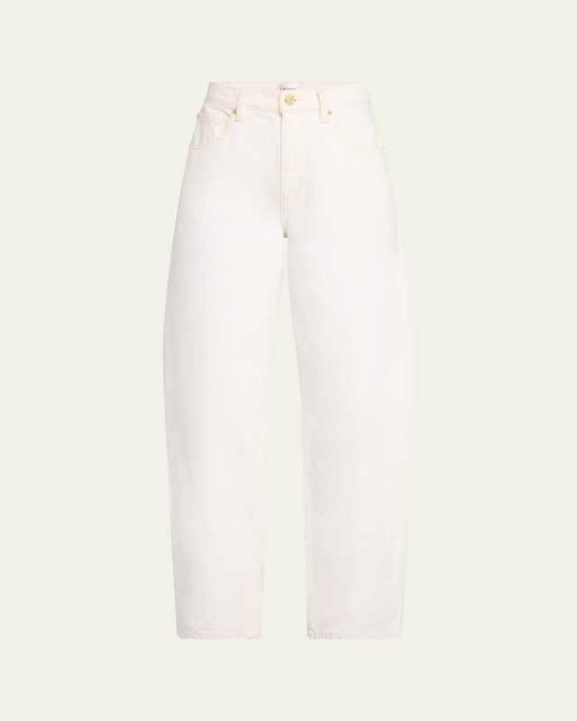 Low Slung Barrel Jeans